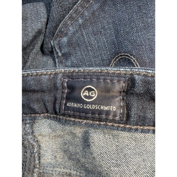 AG Adriano Goldschmied The Prima Mid Rise Cigarette Jeans Dark Wash Size 25R - Picture 7 of 8